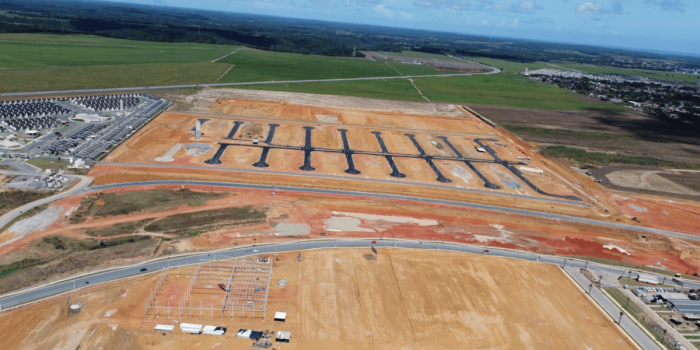 Foto aérea Jatobá e Mogno